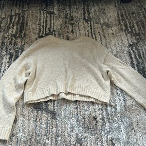 Cropped sweater